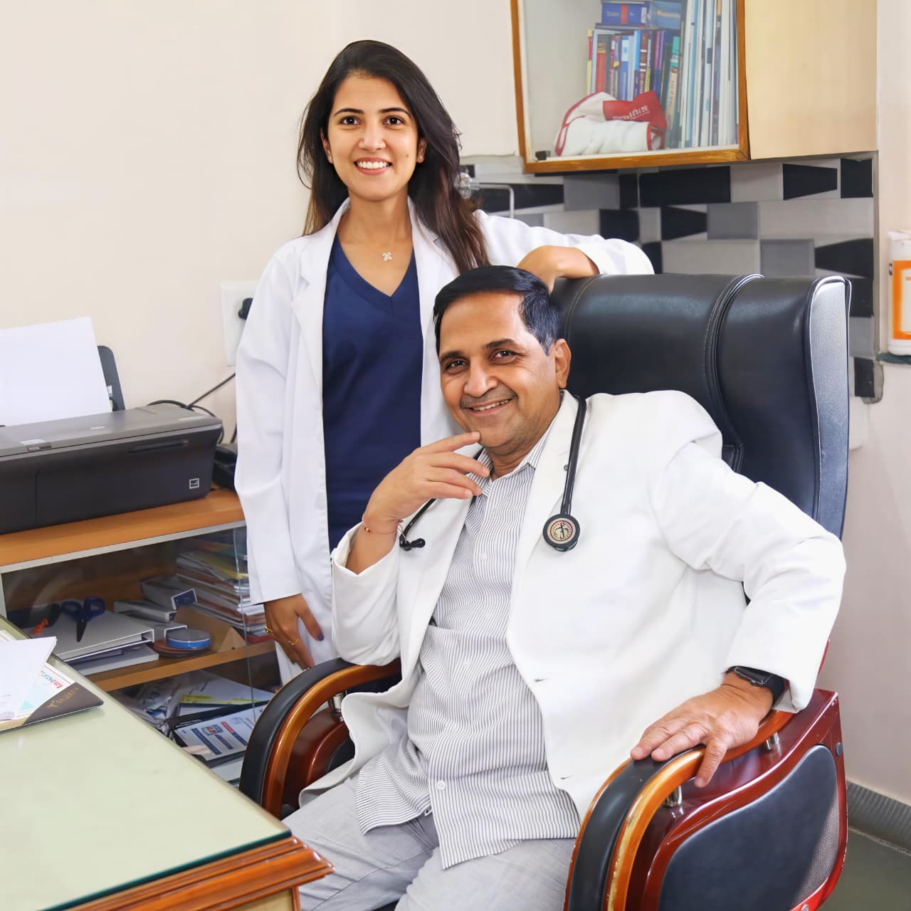 Gandhi Hospital team